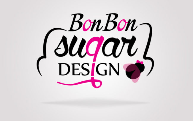 Bonbon Sugar Design immagine coordinata: logo virtuale per sito web